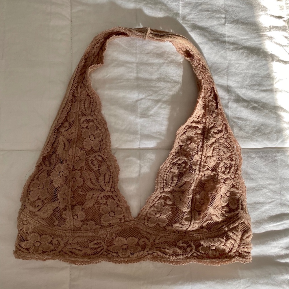 Urban Outfitters nude lace bralette